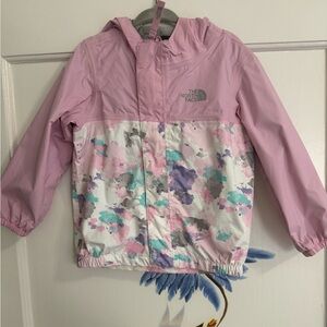 The North Face Kids Jacket - Pink and Multicolor